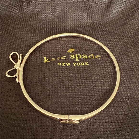Kate Spade Rose Gold Bow Accent Bracelet - Picture 3 of 6